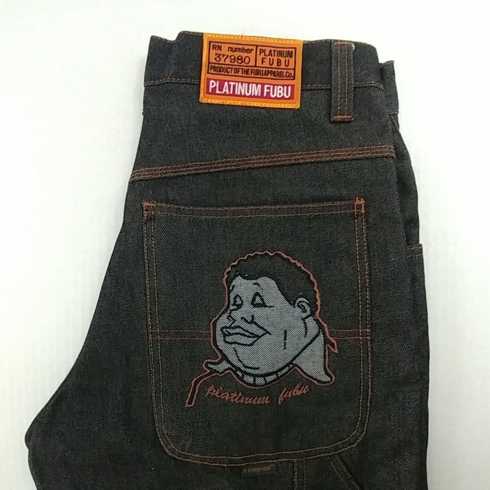 Platinum Fubu FAT ALBERT Baggy Shorts